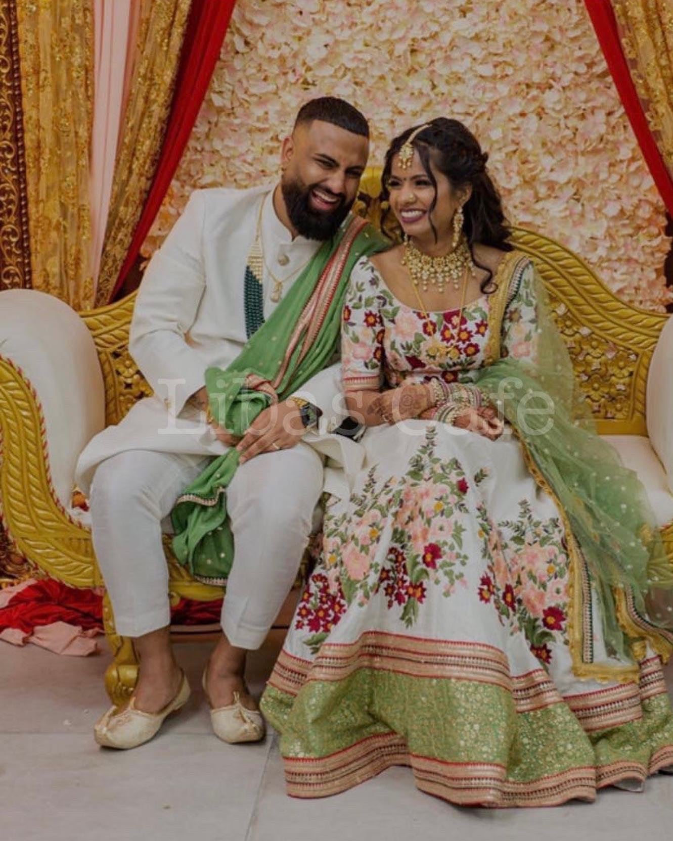 Client Couple In Our Bridal Set